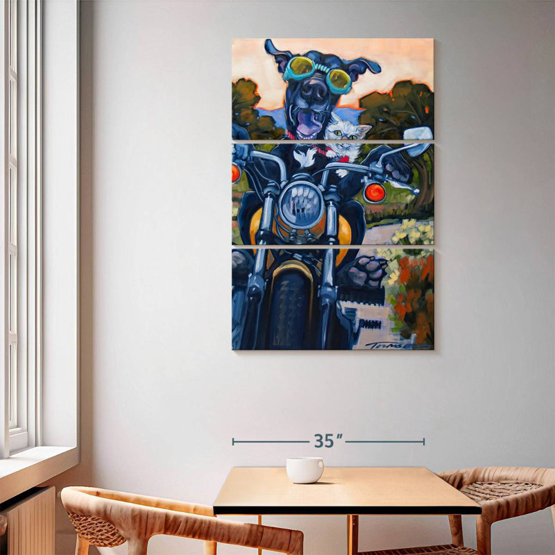 Ketti Under An Orange Sky, 65" H x 42" W