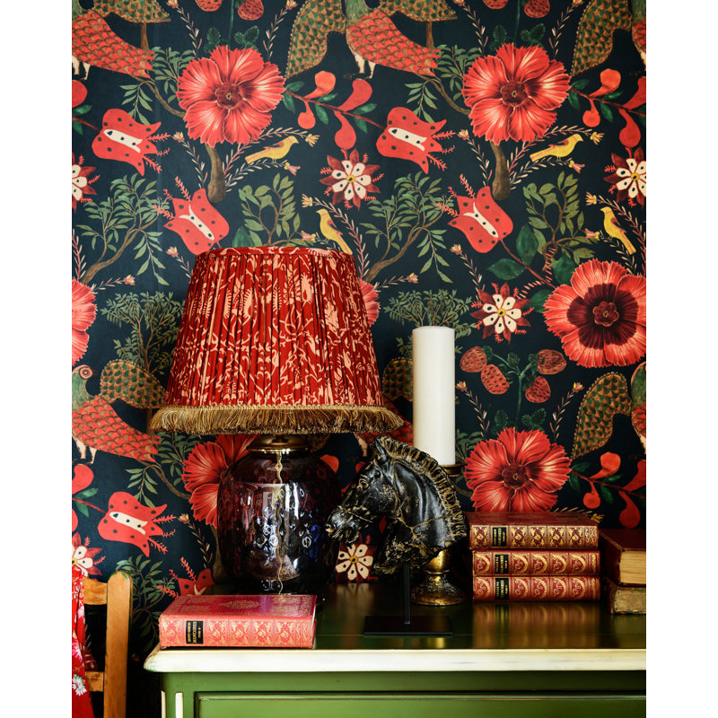 Transylvanian Roots Floral Wallpaper Roll