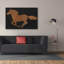 Toile épique «Equine 1 Industrial» par James Wiens «Epic Graffiti», 60 po x 40 po-151721261