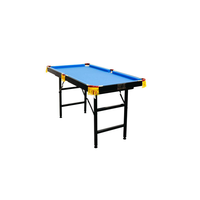 Table de billard pliante RACK Leo de 1,20 m, Bleu