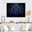 «Chandelier Midnight Luminescence» sur toile-460084596-460084600