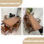 Bureau rectangulaire en bois massif brun noisette-135182354
