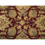 Tapis oriental rouge fait à la main 3 x 5 Agra Jaipur