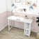 Medium Desk W/ Shelves K/D