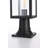 Moorehead 6 Inch Outdoor Post Light in Black