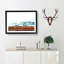 Mount Kilimanjaro In Tanzania - Single Picture Frame Print on MDF-56860277-56860282