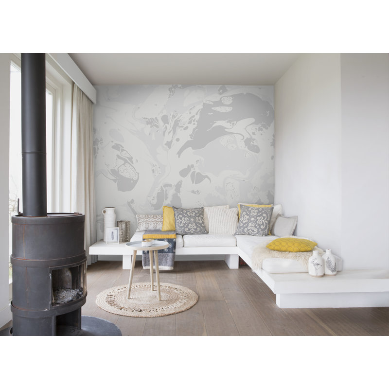 2.8m x 372cm 3D Embossed Distressed Wall Mural