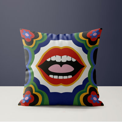 Parr Microsuede Square Throw Pillow