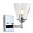  Gillen Hurricane Metal/Seeded Glass LED Vanity Light-119335137