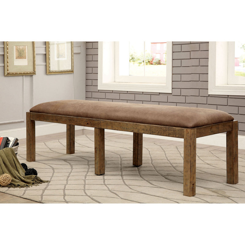Banc en similicuir Jarvus
