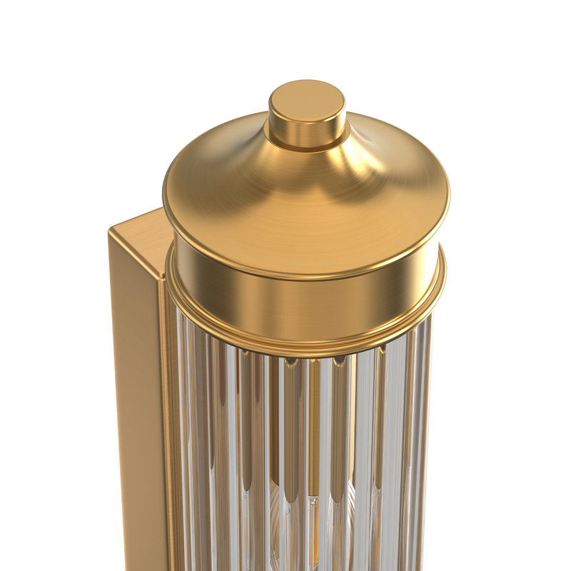Acton 16.9In Cylinder Wallchiere Wall Sconce Lamp, Bronze