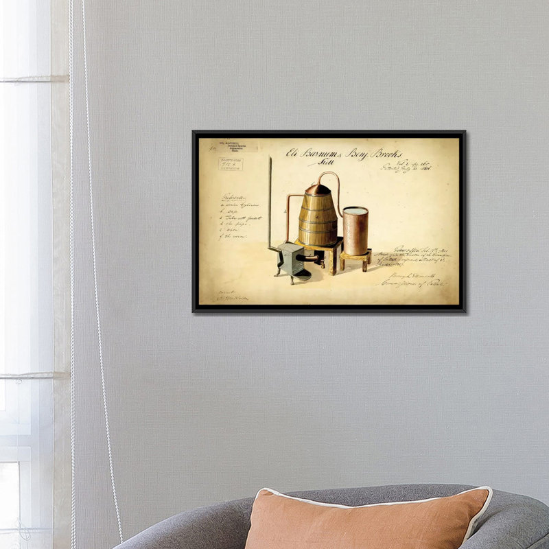 « lune still », impression sur toile, H 18 po x l 26 po x P 1,5 po, Toile avec cadre noir
