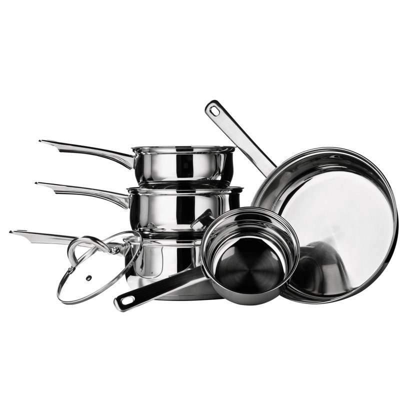 5 - Piece Stainless Steel Cookware Set