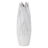 Ceramic Marbled Decorative Vase with Angled Edge Opening and Rust Accents-20525801-20525799