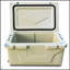 Glacière rotomoulée kaki 65QT pour le camping, la pêche et les activités de plein air avec isolation supérieure-1392441609