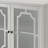 White Console Table With 2 Doors