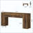 Rustic Coffee Table,Sturdy Console Table,Wooden Hallway Table