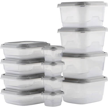 W02-1382 Smart 3-Divided Food Storage Box- Display Pack (case pack 36 –  WEE'S BEYOND WHOLESALE