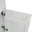 Meuble-lavabo de 30 pouces avec lavabo en céramique et beaucoup de rangement - parfait pour les petites salles de bain, durable et élégant-116332715