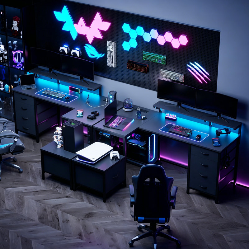 L-Shaped Computer Desk