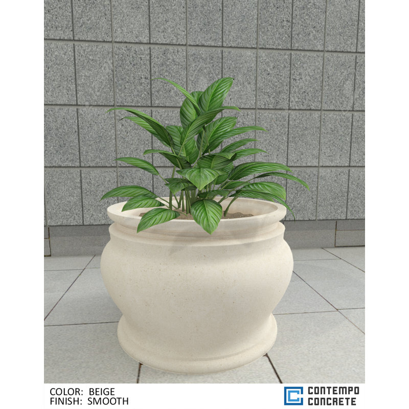 Hazel Planter, Smooth Beige