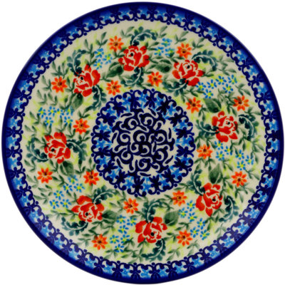 Assiette d’apéritif en céramique Polish de 8 po