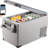 VEVOR 12V Car Refrigerator 35L Portable RV Freezer with App Control(-4℉~68℉) Dual-Zone Car Fridge 