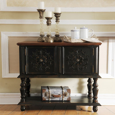 Smajo Solid Wood 2 - Door Accent Cabinet by Canora Grey