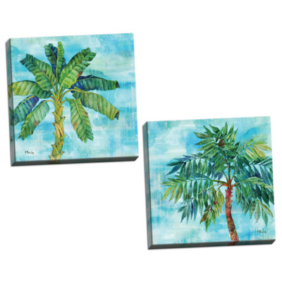 Arianna Palm I & II par Paul Brent - ensemble de 2 reproductions
