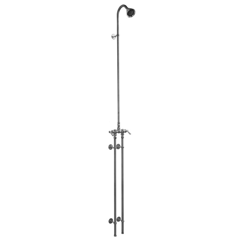 Wall Mounted Outdoor Shower