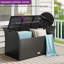Friedbald 90 Gallon Outdoor Storage Bench with Cushion-87873106
