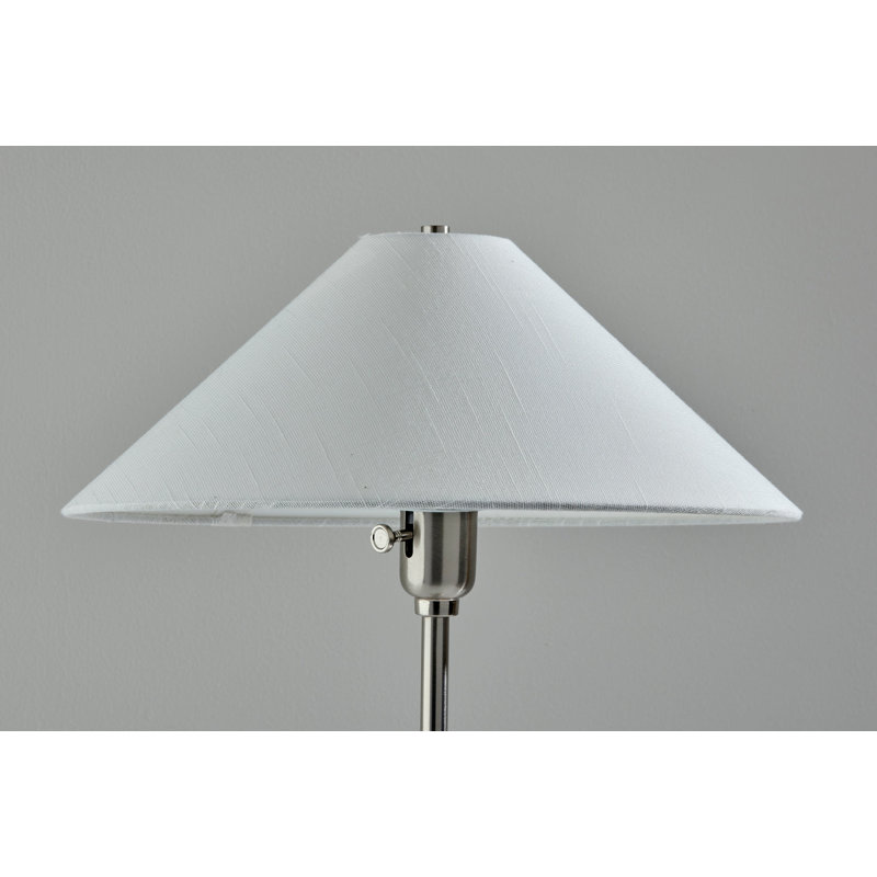 Esme Table Lamp, Silver