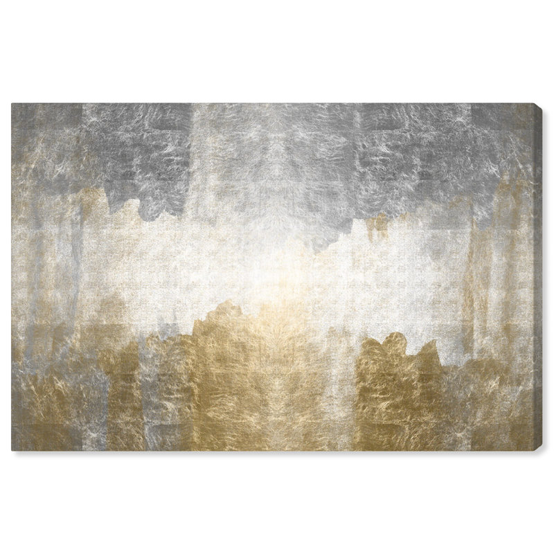 Abstract Amantes - Impression sur toile tendue, H 36 po x l 54 po x P 1,5 po