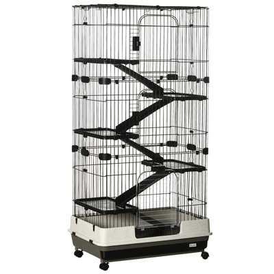 Cage avec rampe Caines Chinchilla