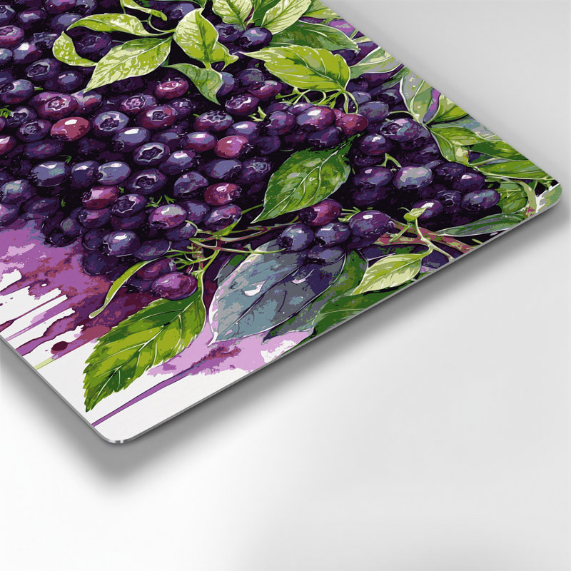 Art mural en métal «Fruit Marionberry», H 24 po x l 36 po