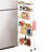 Stainless Steel Shelving Unit with Wheels-1811255564