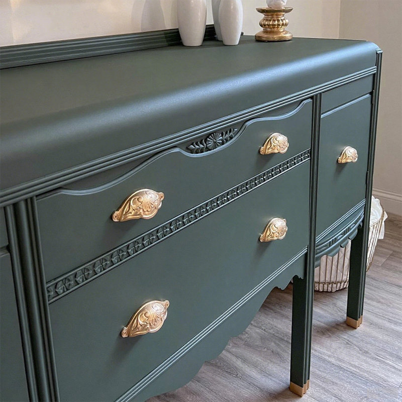 Retro Multifunctional Art Console Table
