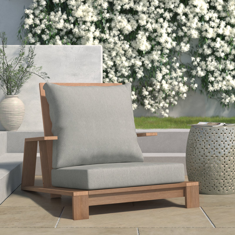 Fatima Wood Outdoor Patio Chair