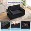 Canapé-lit 3 en 1 avec chargement USB, canapé-lit futon convertible pour petits espaces et véhicule récréatif-80822291