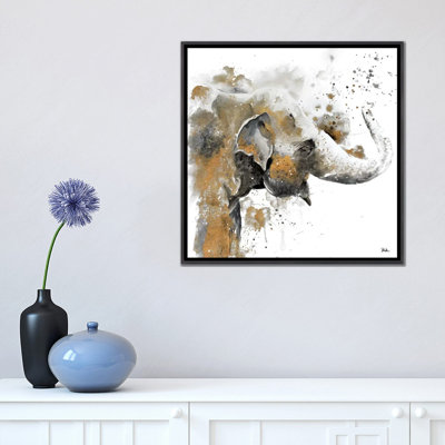 «Water Elephant with Gold» par Patricia Pinto - reproduction d'art