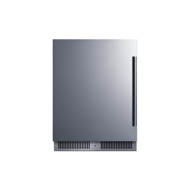 Summit Appiance 24" Wide Built-In Shallow-depth All-Refrigerator, Left Handed