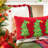 18"L Hooked Bent Trees Pillow