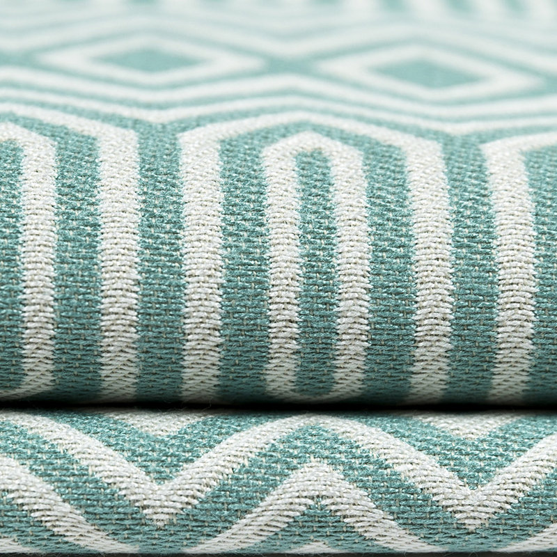 Wescott Blackout Curtain Pair, Duck Egg Blue, Width 228 x Drop 228 cm