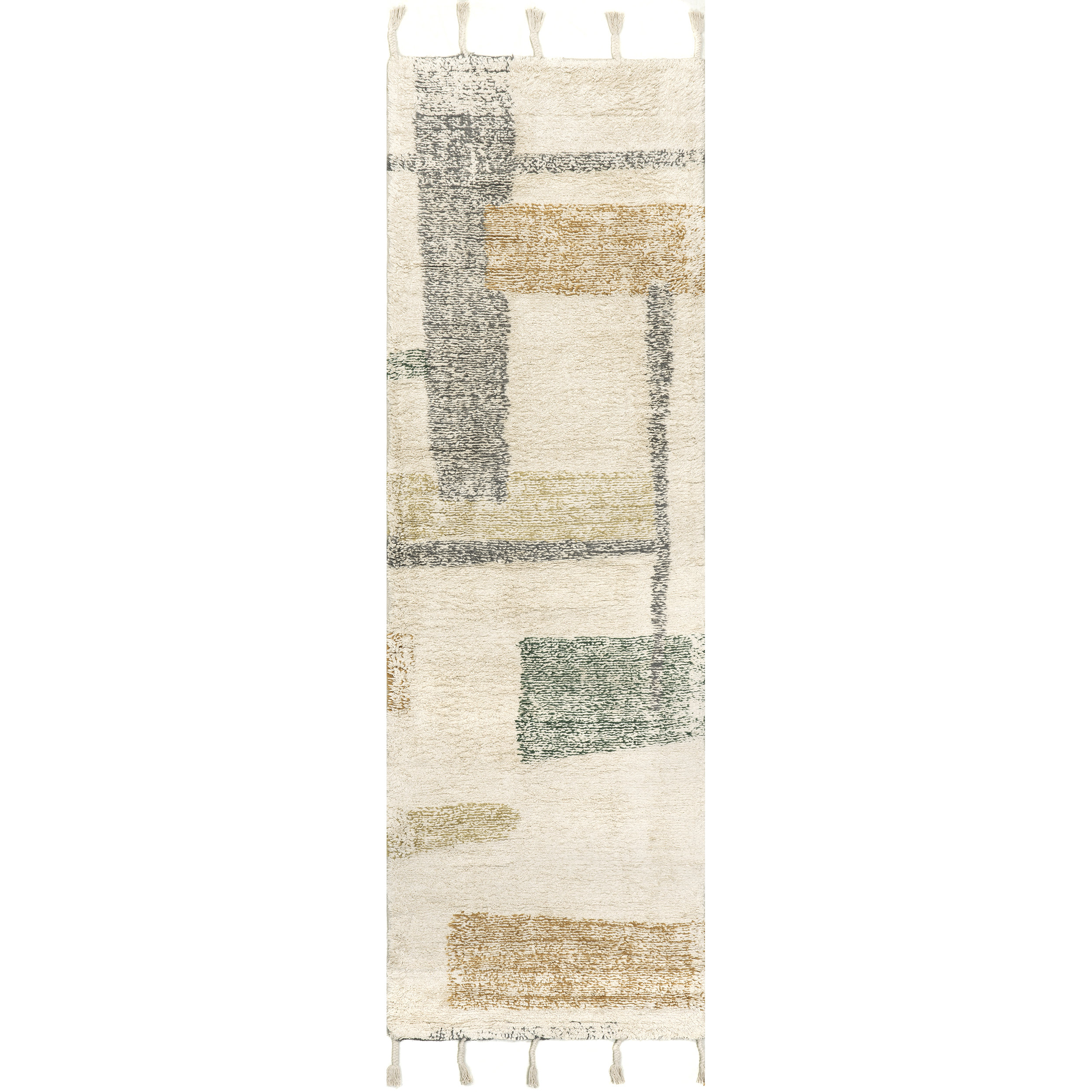 Dakota Fields Rancho Abstract Ivory Area Rug & Reviews | Wayfair