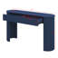Console moderne de 54 po avec plateau ovale et 2 tiroirs-832671953