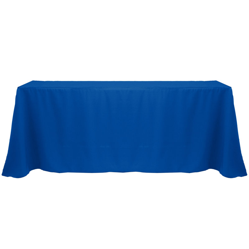Nappe de couleur unie Solee, 108 po x 132 po, Royal, 3