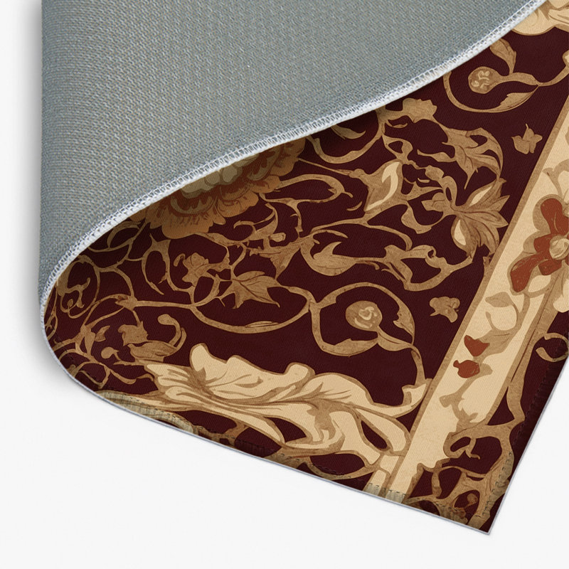 Tapis intérieur et extérieur Opulent Scroll, Rectangulaire 3 pi x 5 pi
