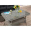 Rectangular Metal Outdoor Coffee Table , 109.22cm cm W 66cm cm D