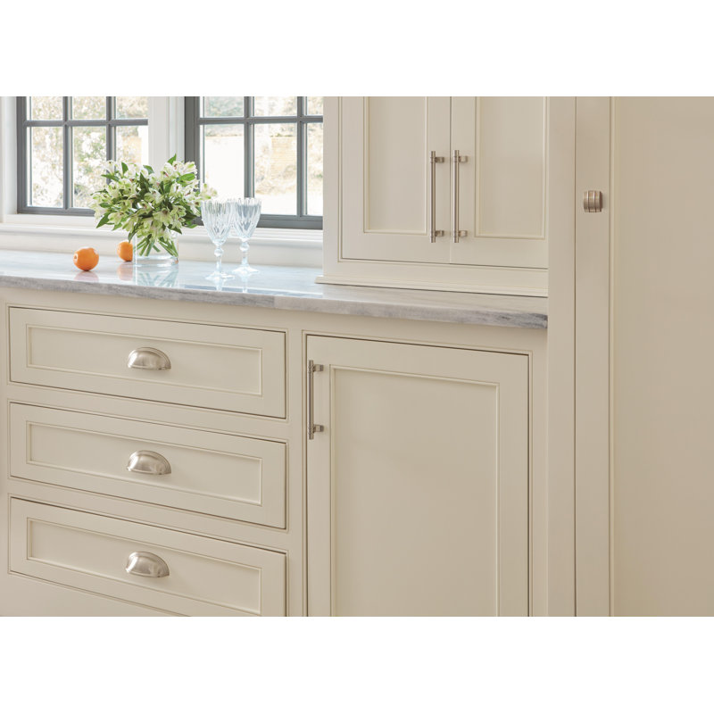 Davenport Bar Pull, Satin Nickel, 6 5/16"