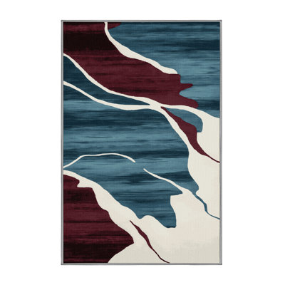 Tapis aquarelle lavable à la machine